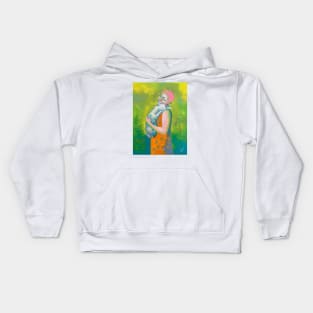 Surrealism-Lamb Kids Hoodie